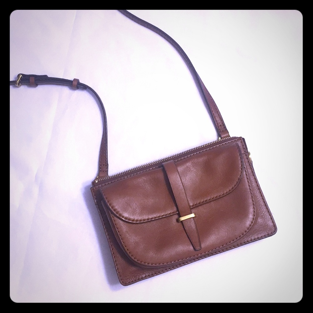 Brown Fossil Shoulder Bag- like new
